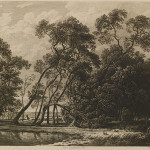 Carl Ludwig Frommel, Bei Karlsruhe, o. J. ,Radierung