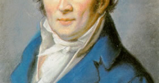 Philipp Jacob Becker, Johan Peter Hebel, 1795,  Pastell