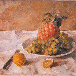 Stilleben mit Ananas