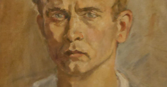 Selbstportrait 1950er 